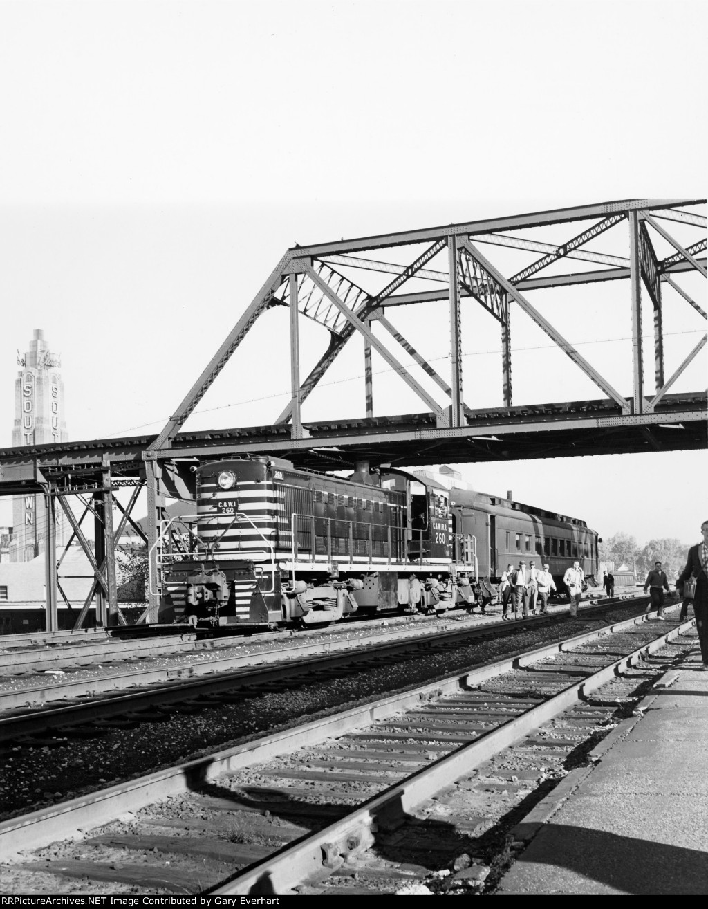 CWI Alco RS1 #260 - Chicago & Western indiana